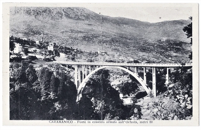 Abruzzo - Chieti - Caramanico - Ponte Sull'orfento - F.p. Viaggiata - 1934.
