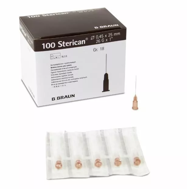 100 BBraun STERICAN Injektionskanülen Einwegkanülen Einmalkanülen Kanülen Steril