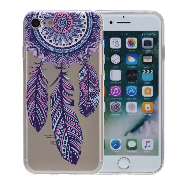 Henna Cover für Apple iPhone 6 / 6s Plus Case Schutz Hülle Silikon Traumfänger
