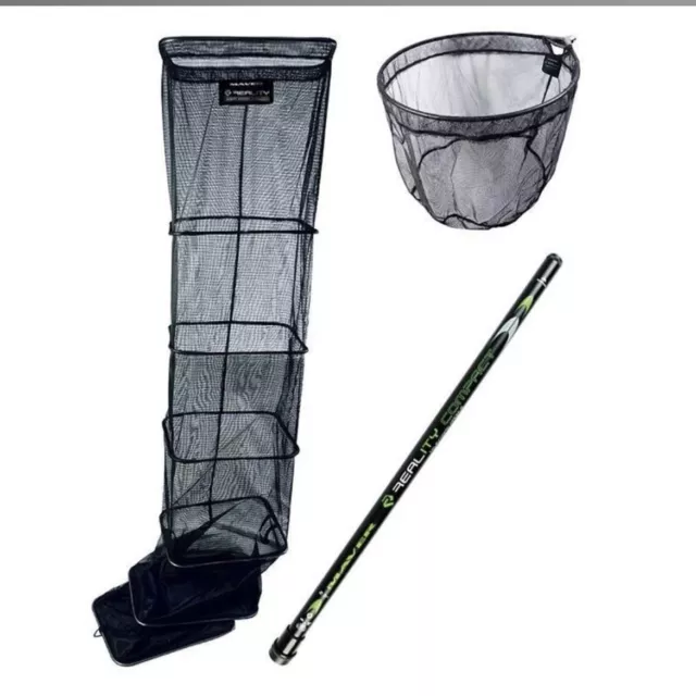 Maver Reality Net combo set Keepnet Landing Net Landing net Handle