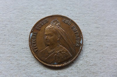 MEDAILLE ENGLAND VICTORIA Queen and Empress, 19.Jhdt. EUR 4,00