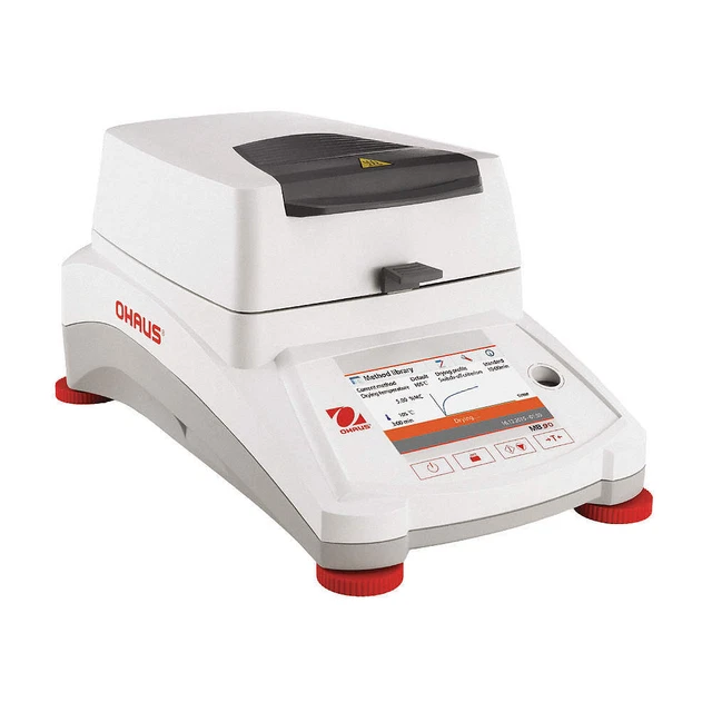 OHAUS MB90 Moisture Analyzer,90g,40 to 200 deg.C