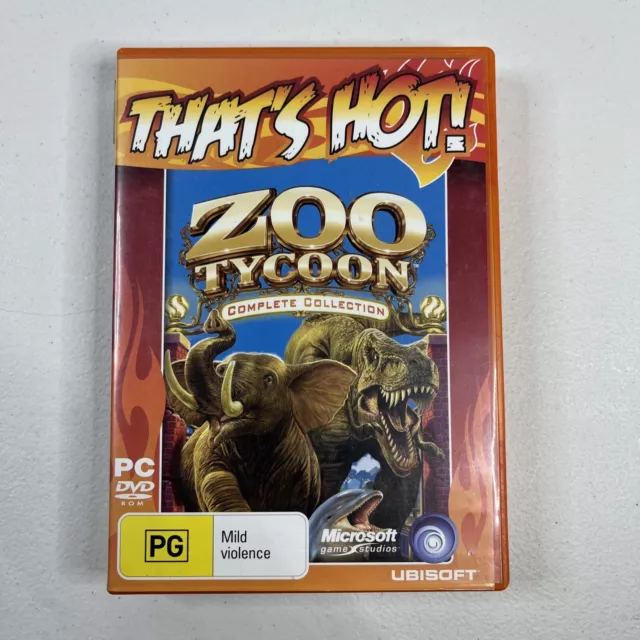 Zoo Tycoon Complete Collection PC Computer Game Microsoft Tested - Fast  Shipping