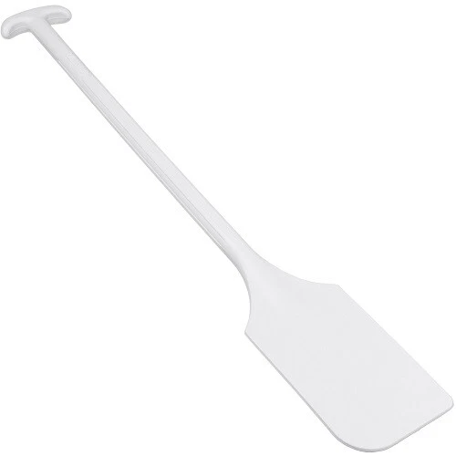 REMCO 67765 Plastic Mixing Paddle Without Holes, White, 6 x 13 Inch Blade