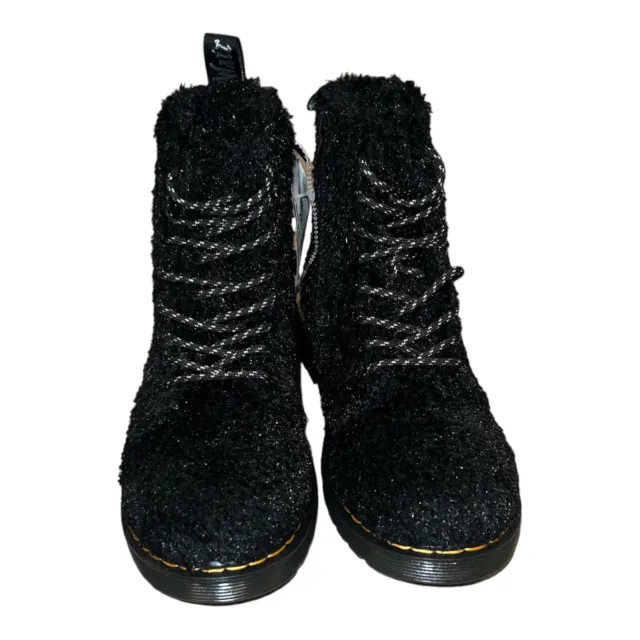 DR. MARTENS 1460 Pascal Faux Shearling Boots - Black Lux Borg Girls ...