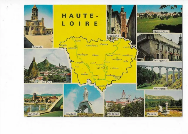 43  Carte Du Departement De La Haute Loire