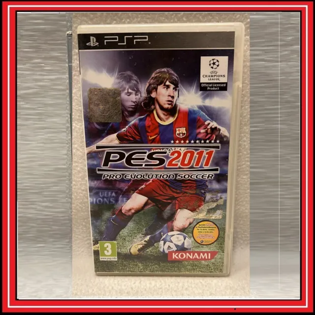 PES 2011 Pro Evolution Soccer per PSP Sony Playstation PAL in Ita SOLO CUSTODIA