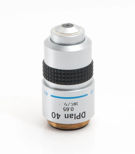Objectif Microscope Achromatique 40X - Longueur Tube 160mm - Pour Biologie