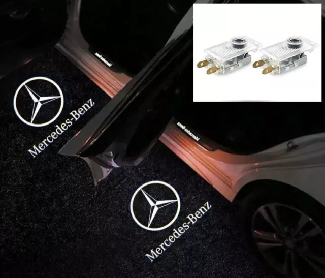 2x für Mercedes W210 W639 Türlicht LED Einstiegsbeleuchtung Logo Laser Projektor