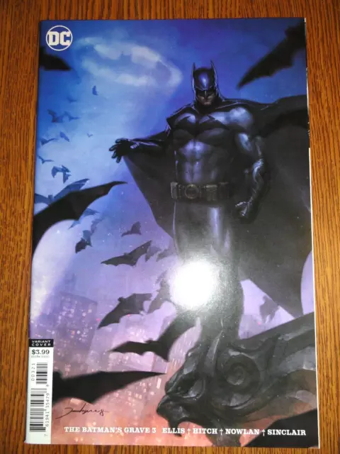 De Batman Grave #3 Jee-Hyung Lee Variant Housse Nm- Ellis 1st Motif Detective Dc