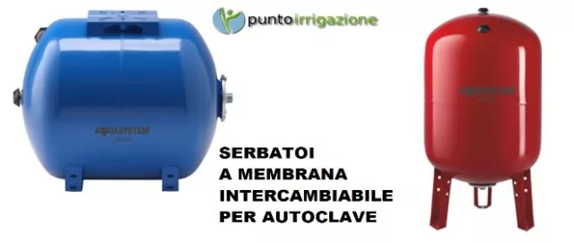 Idrosfera vaso espansione membrana autoclave orizzontale/verticale top qualità!