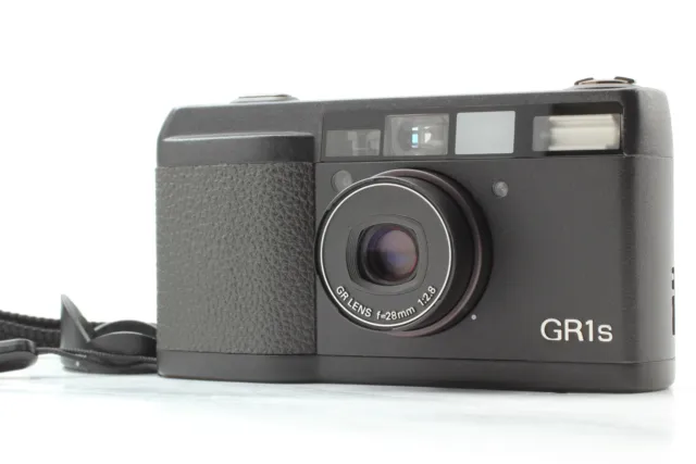 [Exc+5] Ricoh GR1s Black Point & Shoot 35mm Film Camera Compact From JAPAN