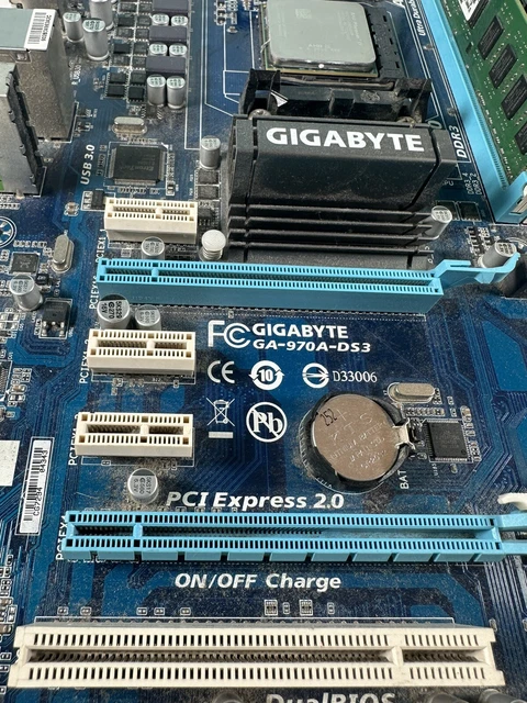 Gigabyte Motherboard 970a Ds3p Gigabyte GA-970A-DS3P, AM3+, AMD