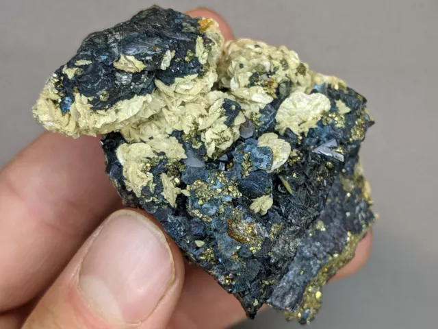 Siderite w/ Sphalerite Eagle Mine, Gilman, Colorado
