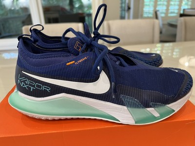 NIKE COURT REACT Vapor NXT HC Deep Royal Blue Tennis Shoes Men's 10.5 CV0724-414 EUR 134,73 