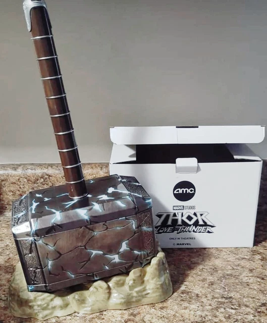 THOR LOVE AND Thunder AMC Exclusive Thor's Hammer Mjölnir Popcorn