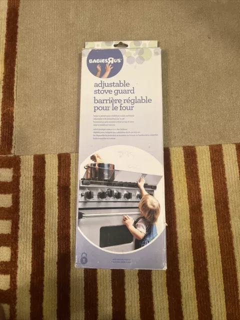Babies R Us Adjustable Stove Guard Home Safety Adjusts 24" to 36"