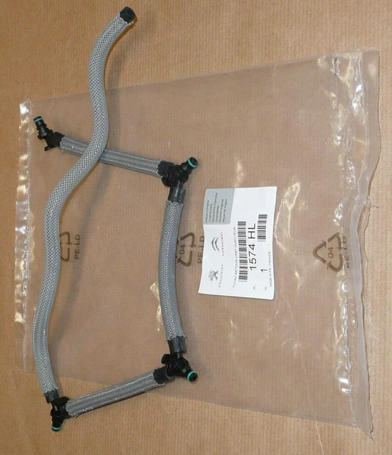 RAMPE DE RETOUR Injecteur Carburant Pour Peugeot 307 308 407 607 807 2.