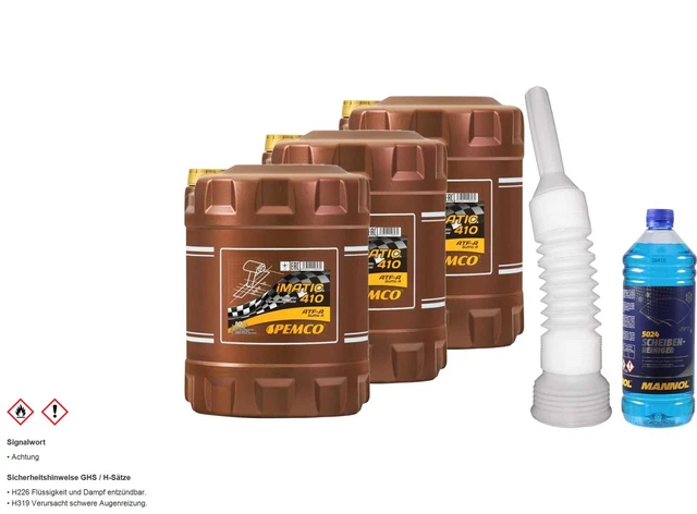 30L pemco Imatic 410 Atf-A Huile de Transmission Automatique Incl.