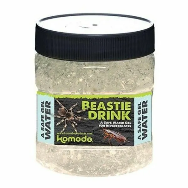 Komodo Beastie Drink 500ml Safe Water Gel Reptile Feeder Insect Prevent Drowning