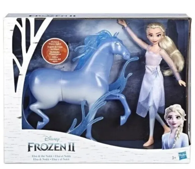 Disney Frozen 2 Elsa Doll and the Nokk Mythical Water Spirit Horse