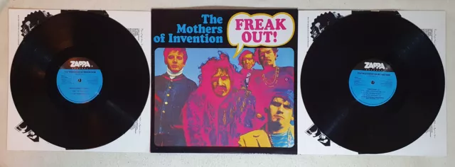 The Mothers Of Invention – Freak Out! (Zappa Records 1985) (Reissue) 2x LP Vinyl