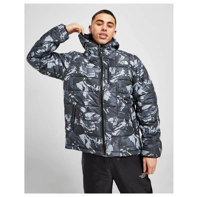 BNWT The North Face Men's Khotan Reversible Jacket -Camo/Black - Size L