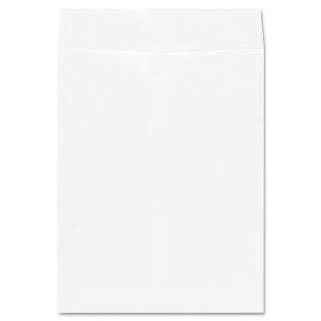 Universal Tyvek Self Seal Catalog Envelope 10" x 13" White 100/Box (UNV19007)