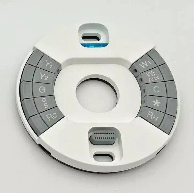 BASE RING CONNECTOR Plate for Google Nest Learning Thermostat 3rd Gen £ ...