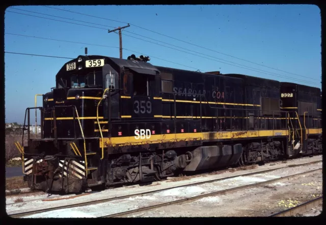 Original Rail Slide - SBD Seaboard 359 Mulberry FL 12-30-1984
