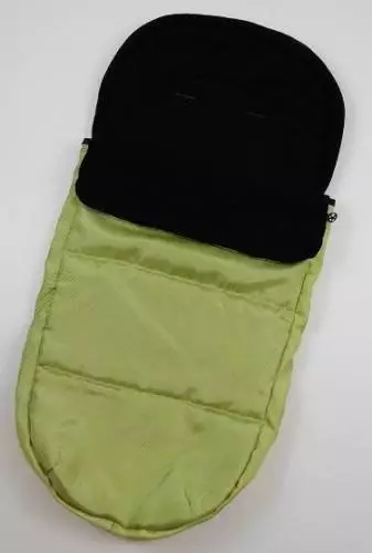 Sac à pieds polaire universel poussette bébé tout-petit citron vert BNIP