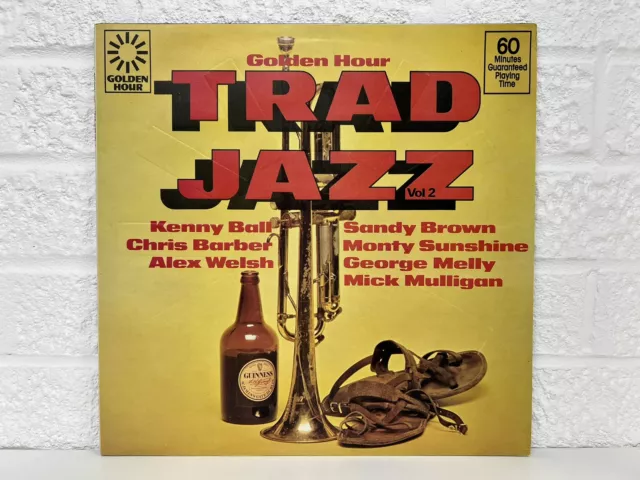 Golden Hour Album Trad Jazz Vol 2 Genre Jazz Dixieland Vinyl 12” LP Record Music