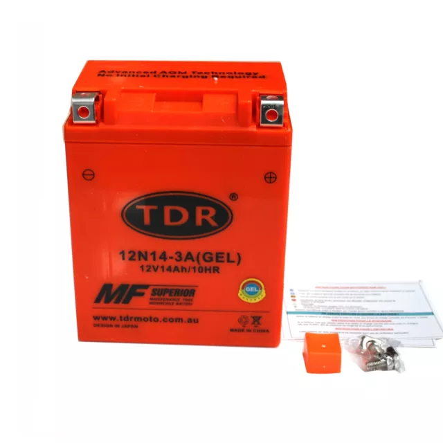 12N14-3A ＞ YTX14AHL-BS 12V 14A ATV Snowmobile Battery Arctic Cat 250/300cc