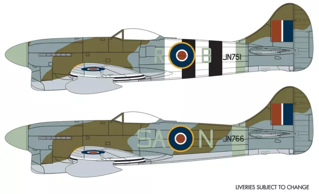 Airfix A02109 Hawker Tempest Mk.V in 1:72 Bausatz Neu