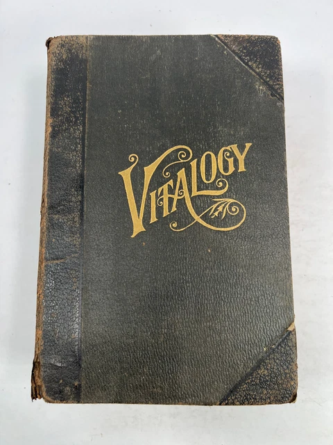 1920 Vitalogy Wood Ruddock antique medical book oddity Pearl jam 1920 Vitalogy Wood Ruddock antique medical book oddity Pearl jam