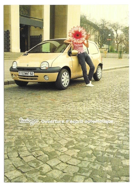 Rare / Carte Postale - Renault Twingo : Auto Car Vehicule Voiture / Postcard
