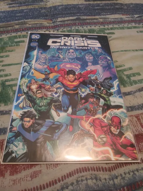 DC Dark Crisis On Infinite Earths # 1 2nd printing unread NM comic