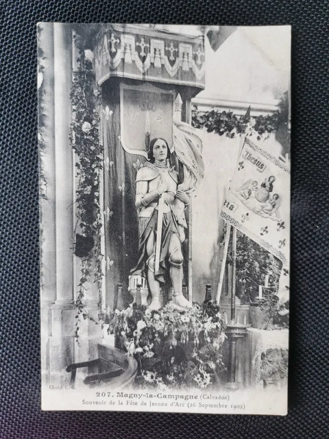 CPA 14 MAGNY-LA-CAMPAGNE - Remembrance of the Feast of Joan of Arc