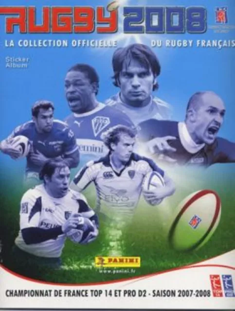 SC ALBI - STICKERS IMAGE VIGNETTE PANINI - TOP 14 RUGBY 2007 / 2008 - a choisir