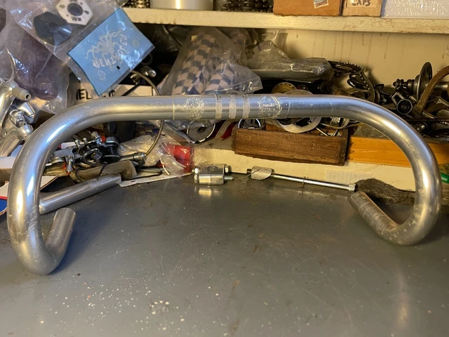 Vintage 70's Cinelli Giro D'Italia Racing Handlebars, 26.4mm clamp, 38cm