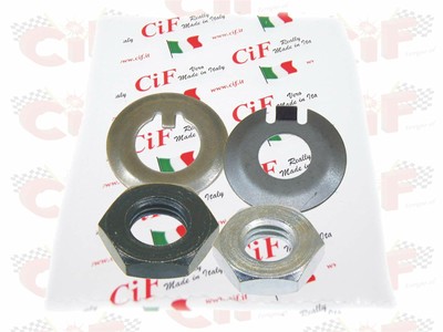Cif 6624 RONDELLA CIF BLOCCA DADO PIGNONE COPPIA PRIMARIA VESPA 50-90-125 PRIMAV.-PK 
