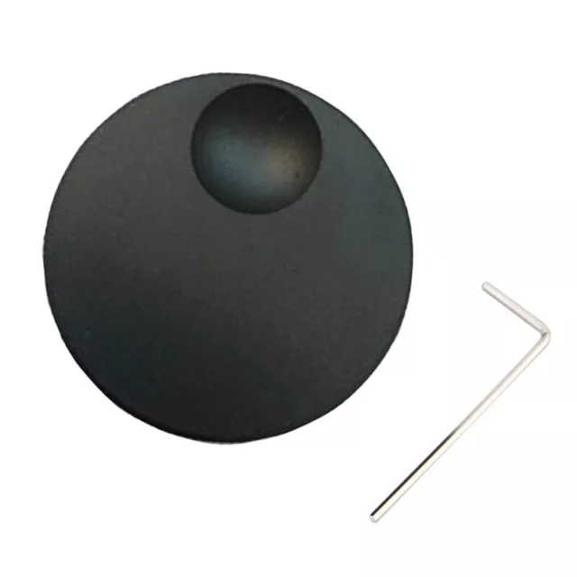 Control Knob Black Aluminum Knob for 6mm Potentiometer Accessories
