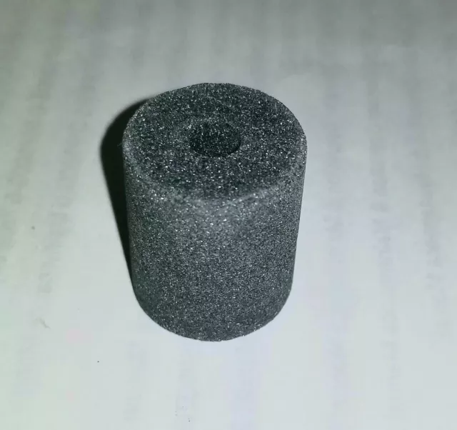 Lot of 24 Norton 7/8" x 1" x 1/4" bore 37c80-K5VK Alundum Grinding Wheel Plugs