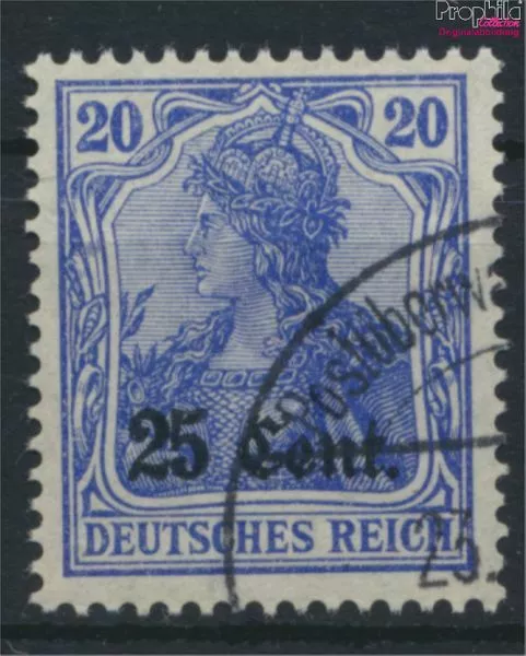 Briefmarken Etappengebiet West 1916 Mi 6a I gestempelt (9786456