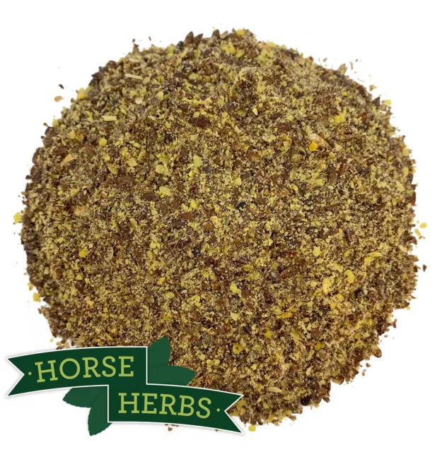 Horse Herbs Micronised Linseed Meal - Horse or Pony Feed Supplement, Equine