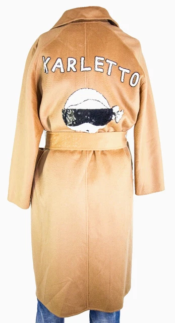 House Of Mua Mua Wool Karletto Head Forever Men's Size Medium Camel NWT