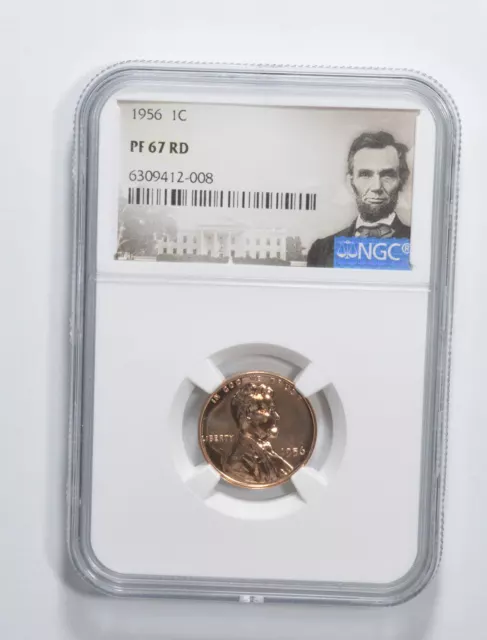 PF67 1956 Lincoln Wheat Cent NGC PR Proof Special Label PR Proof