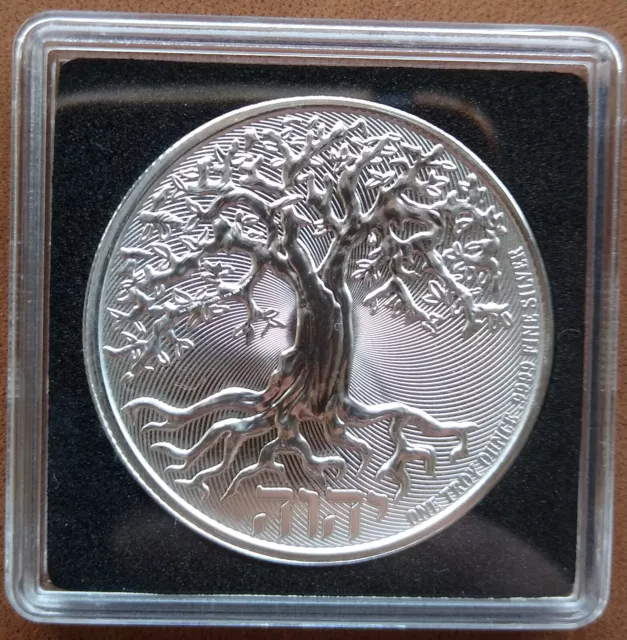 Silbermünze 1 oz Tree of Life Lebensbaum 2022 Niue 3