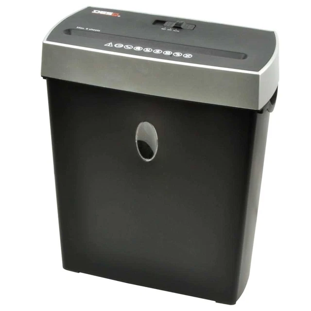 DESQ Aktenvernichter 11L 4x38mm Papierstreifen Papierschredder Schredder DESQ