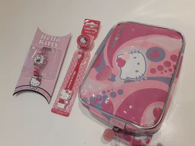 Hello Kitty - Trousse de toilette - Rouge et blanche